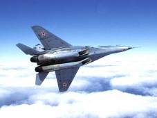 Europa : MiG-29 Flug in Nizhny Novgorod, Russland