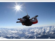 Frankreich : Fallschirmsprung - Hautes-Alpes (05), Frankreich
