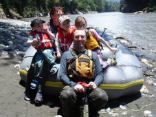Österreich : Rafting Tour in Kössen, Tirol