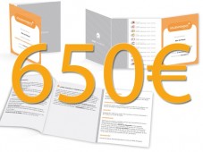 Europa : Geschenk-Gutschein 650 €