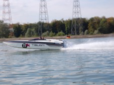 Speedboat Event am Rhein in Offenburg