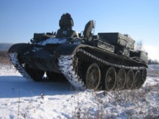 Ungarn : Panzer fahren GSP55&T55 in Budapest, Ungarn