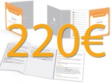 Geschenk-Gutschein 220€