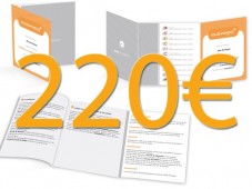 Europa : Geschenk-Gutschein 220€