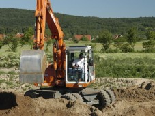 Baggerfahren (30 Minuten) im Raum Bamberg Raum Bamberg