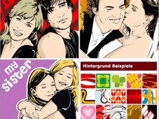 Individuelles Porträt Pärchen (Pop), deutschlandweit