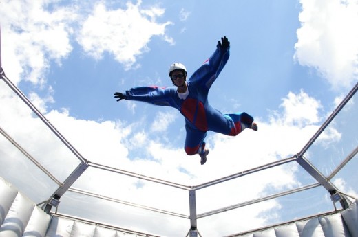 Höhenflug beim Bodyflying