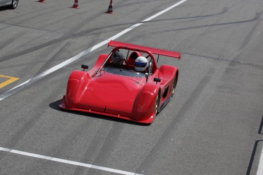 Renntaxi auf dem Hockenheimring - offen