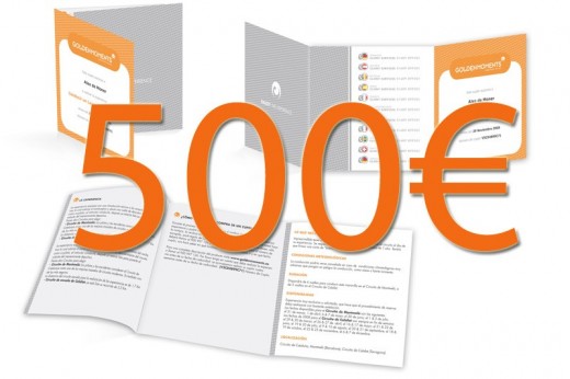 Geschenk - Gutschein 500 Euro