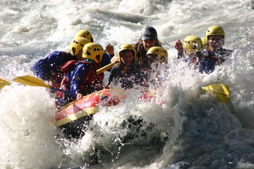 Wildwasser Rafting Augsburg