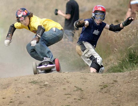 Mountainboarden in Films - 2 Personen