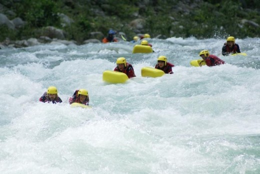 Hydrospeed in Italien