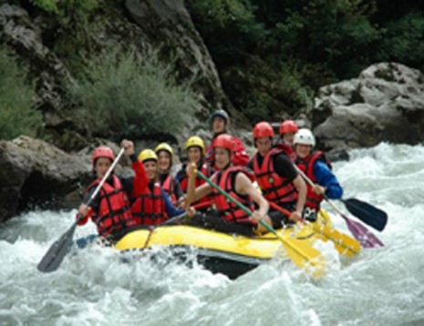 Rafting auf der Enns