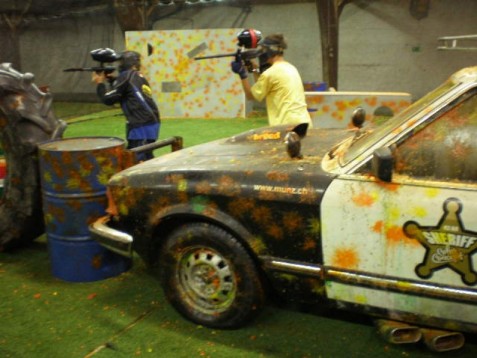 Outdoor Paintball bei Glarus