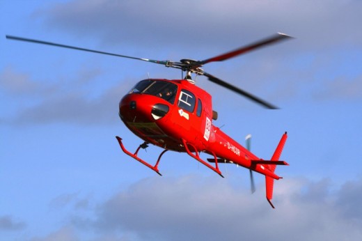 Helikopterflug Bundesweit