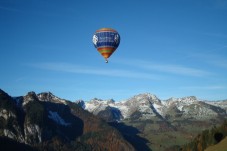 Ballonfahrt Alpen