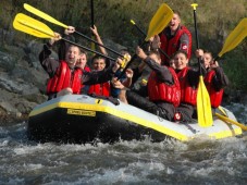 Raftingtour auf der Rur