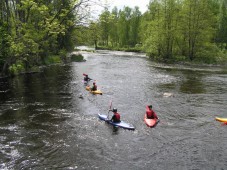 Kajak- und Kletterwochenende in Bayern