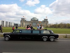 Private and exclusive Berlin city tour in a Trabant limousine