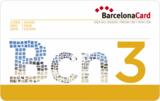 Barcelona-Karte 3 Tage
