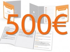 Geschenk - Gutschein 500 Euro