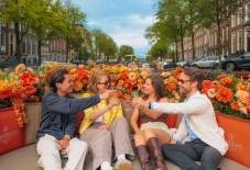 Grachtenfahrt durch Amsterdam