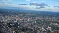Heißluftballonfahrt in Belgien