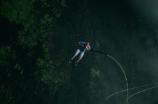 192 m Europa Bridge Bungee Jump in Österreich