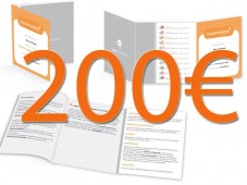 Geschenk - Gutschein 200 €