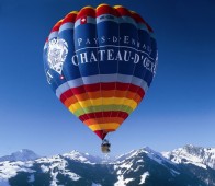Ballonfahrt Alpen