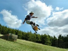 Mountainboarden in St. ANton