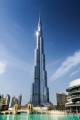 Dubai Top-Sehenswürdigkeiten mit Burj Khalifa besuchen und Armani Hotel Abendessen aus Abu Dhabi