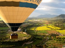 Heißluftballonfahrt in Frankreich