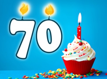 Geschenke zum 70. Geburtstag