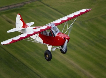 Ultraleichtflugzeug fliegen