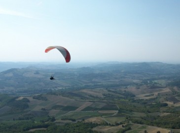 Gleitschirmfliegen